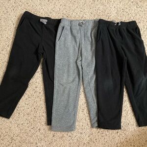 Boy’s Black and Gray Sweatpants